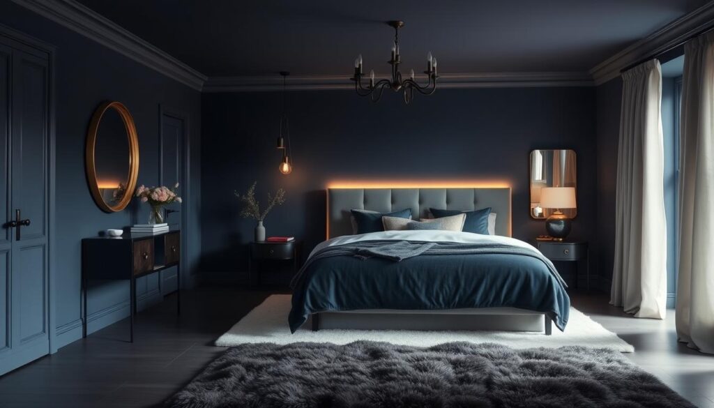blue bedroom paint