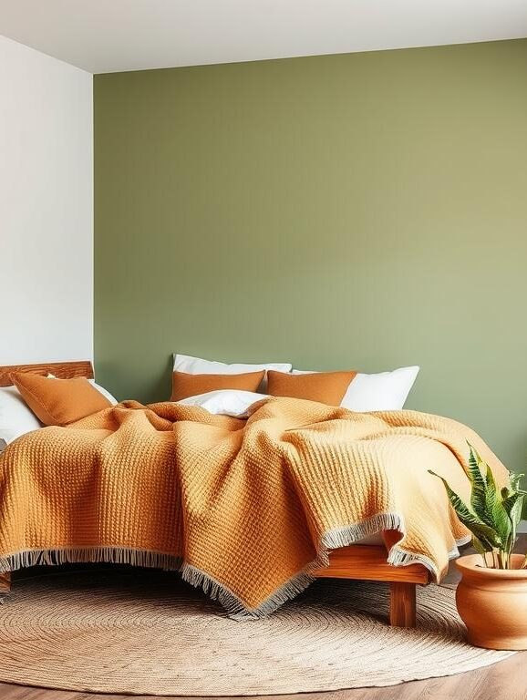 earthy bedroom paint colors