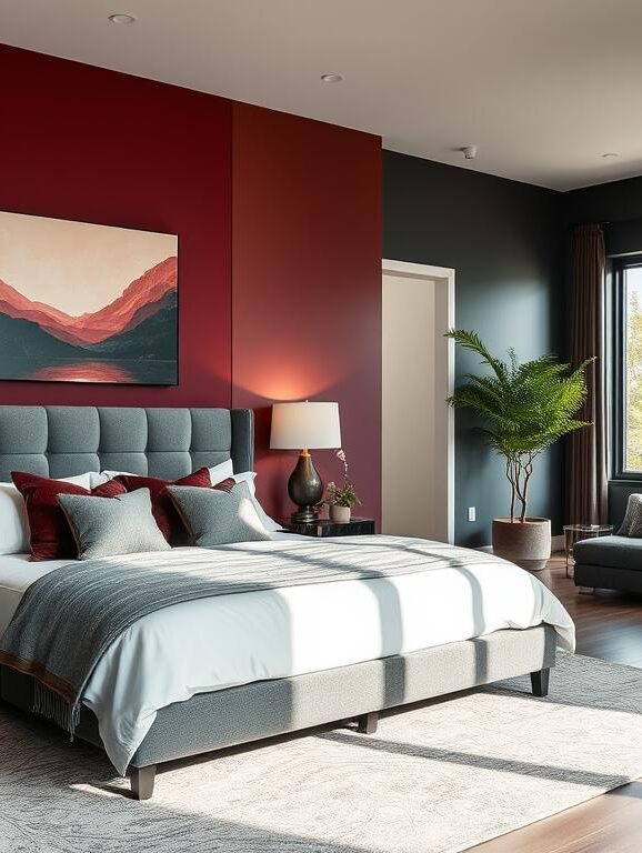 modern bedroom paint colors