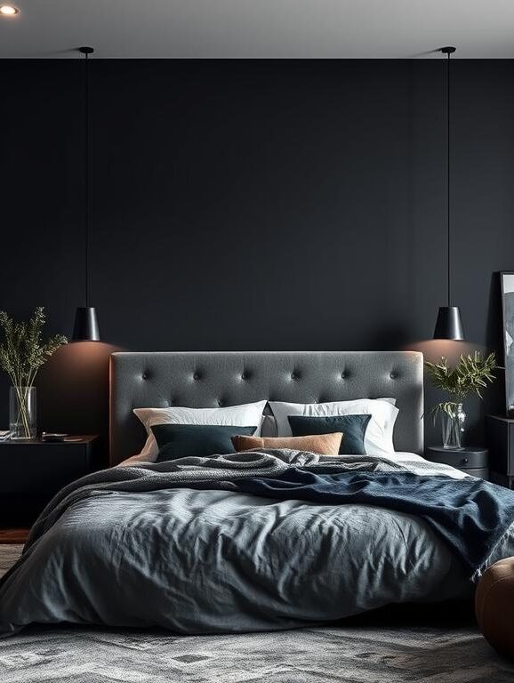 modern moody bedroom ideas