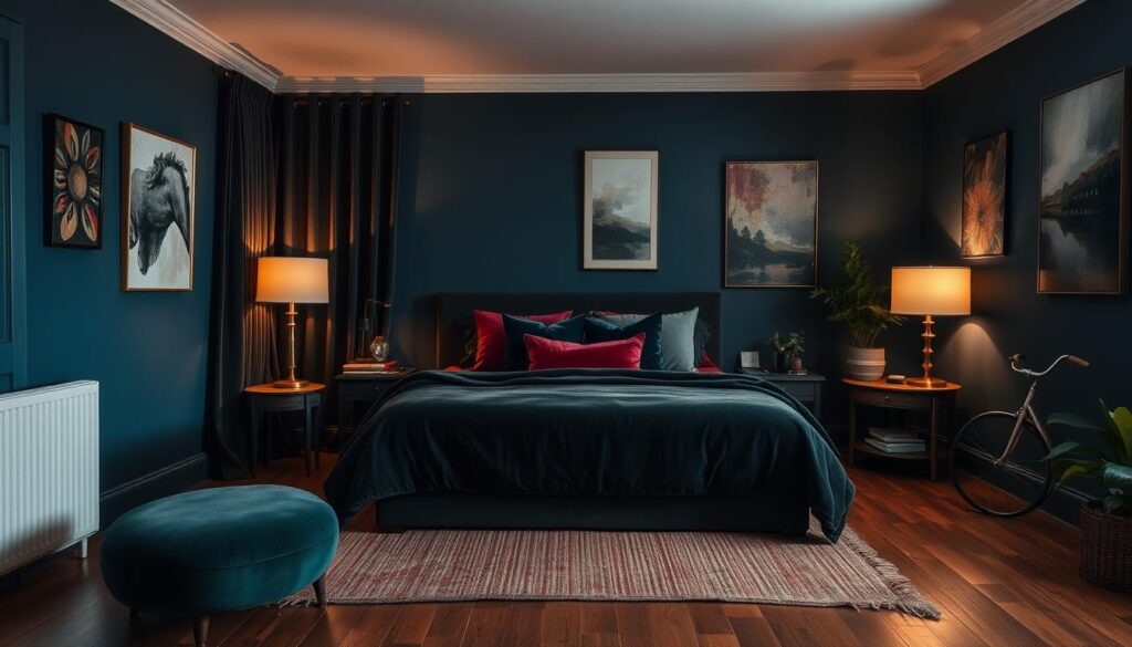 moody bedroom decor