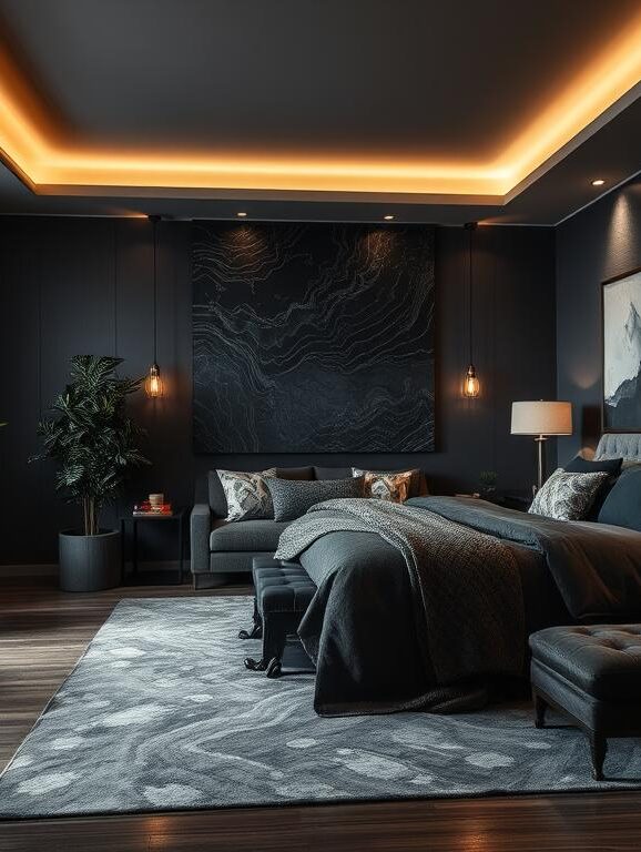 moody bedroom ideas