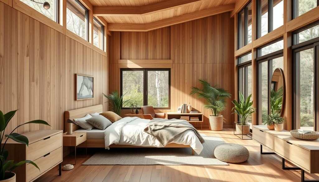 organic modern bedroom