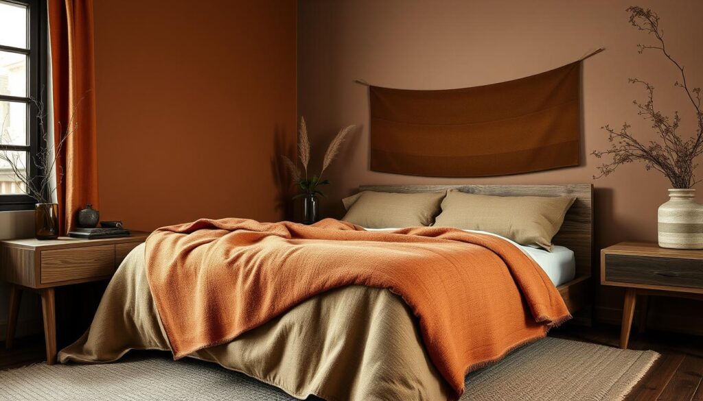 warm bedroom colors
