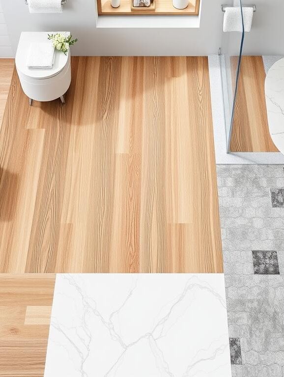 bathroom flooring options