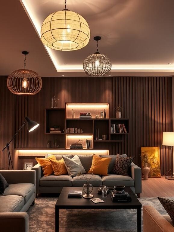 living room lighting ideas