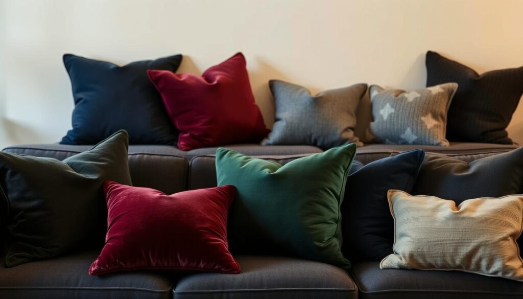 moody throw pillows