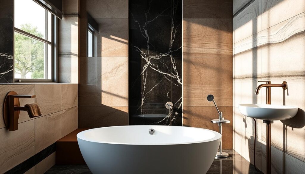 waterproof bathroom tiles