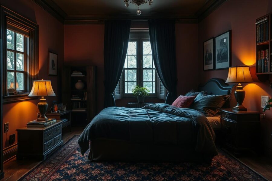 cozy moody bedroom ideas