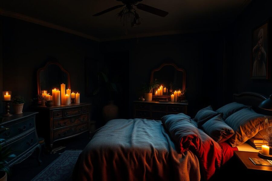 moody bedroom how to